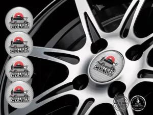 Subaru Wheel Stickers Elite Gravitational Surge Grid